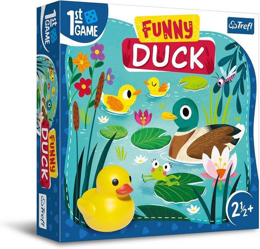 Funny Duck - joc de societate cooperativ pentru toddleri - Atomo Games