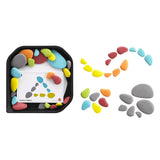 Funplay Pebbles, pietricele cu tava si activitati, Edx Education - Publisol.ro