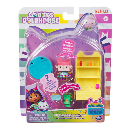 Gabbys Dollhouse bebe cutiuta si camera mestesugurilor - Publisol.ro