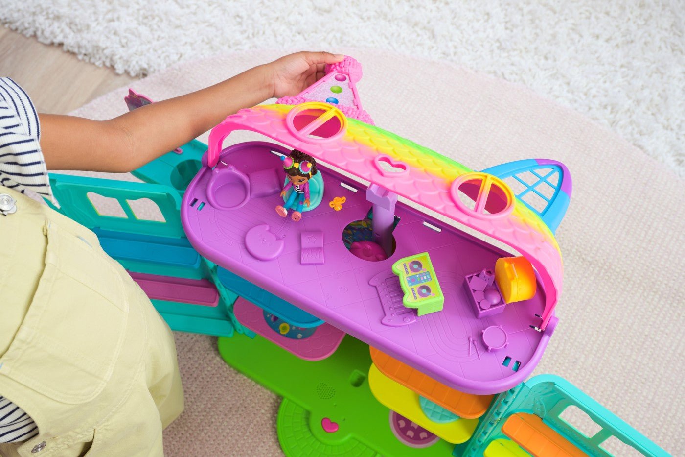 Gabbys dollhouse casa de petreceri, Spin Master - Publisol.ro