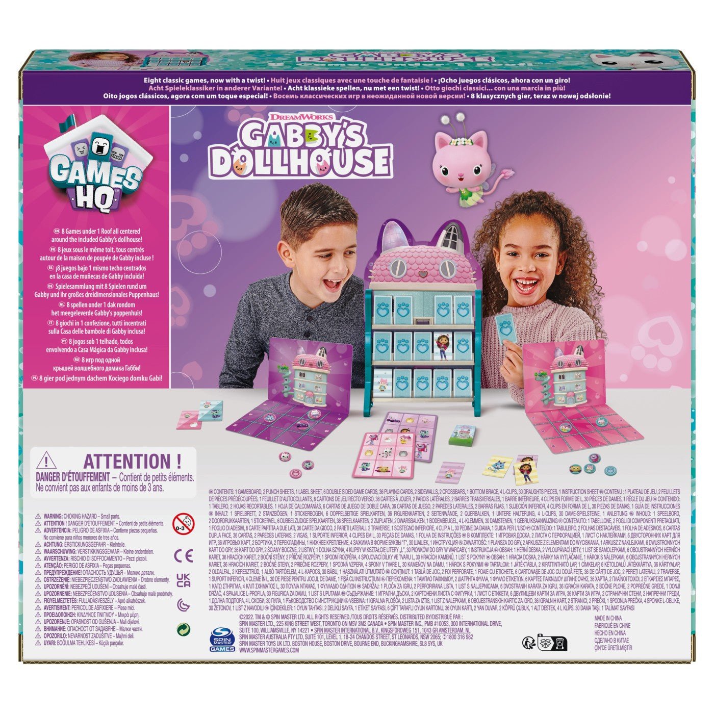 Gabbys dollhouse joc hq, Spin Master - Publisol.ro