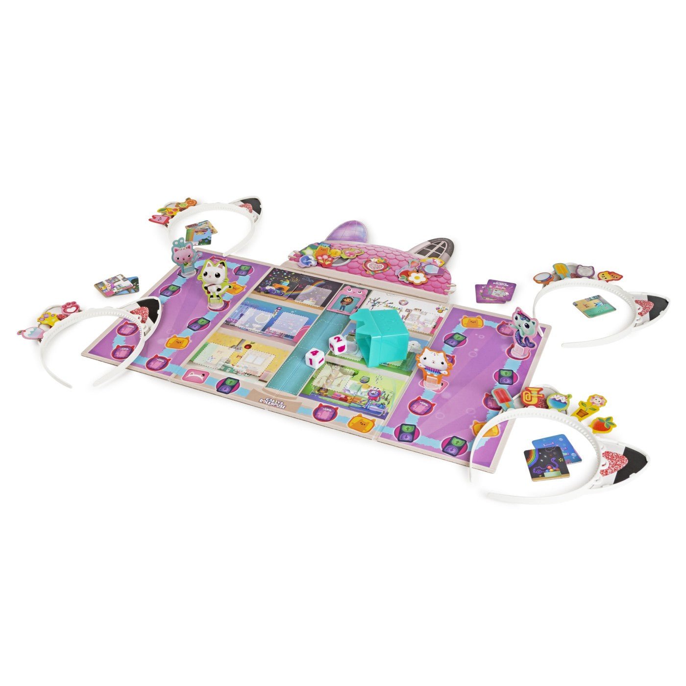 Gabbys dollhouse joc miau miau, Spin Master - Publisol.ro