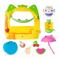 gabbys dollhouse set balcon pentru petrecerea cu smoothie a lui cakey, Spin Master - Publisol.ro