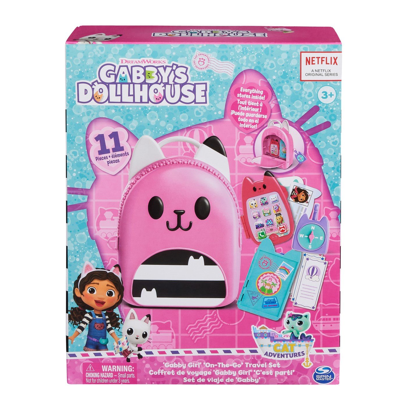 Gabbys dollhouse set de calatorie, Spin Master - Publisol.ro
