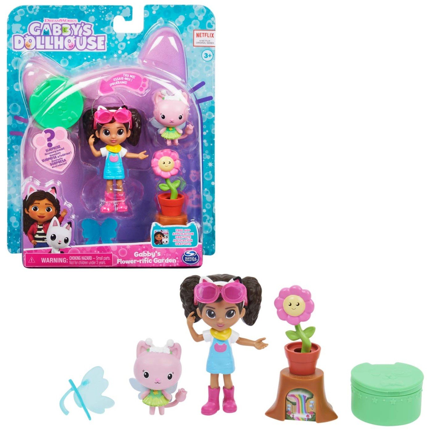 Gabbys dollhouse set pentru petrecere in gradina, Spin Master - Publisol.ro