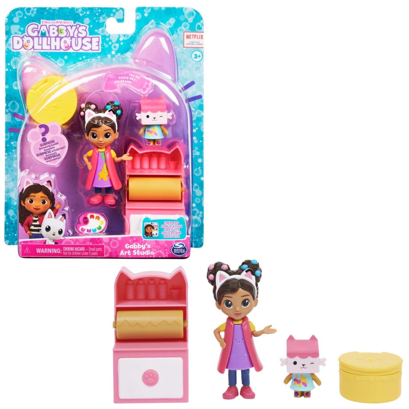 Gabbys Dollhouse set studioul de arta al lui Gabby - Publisol.ro