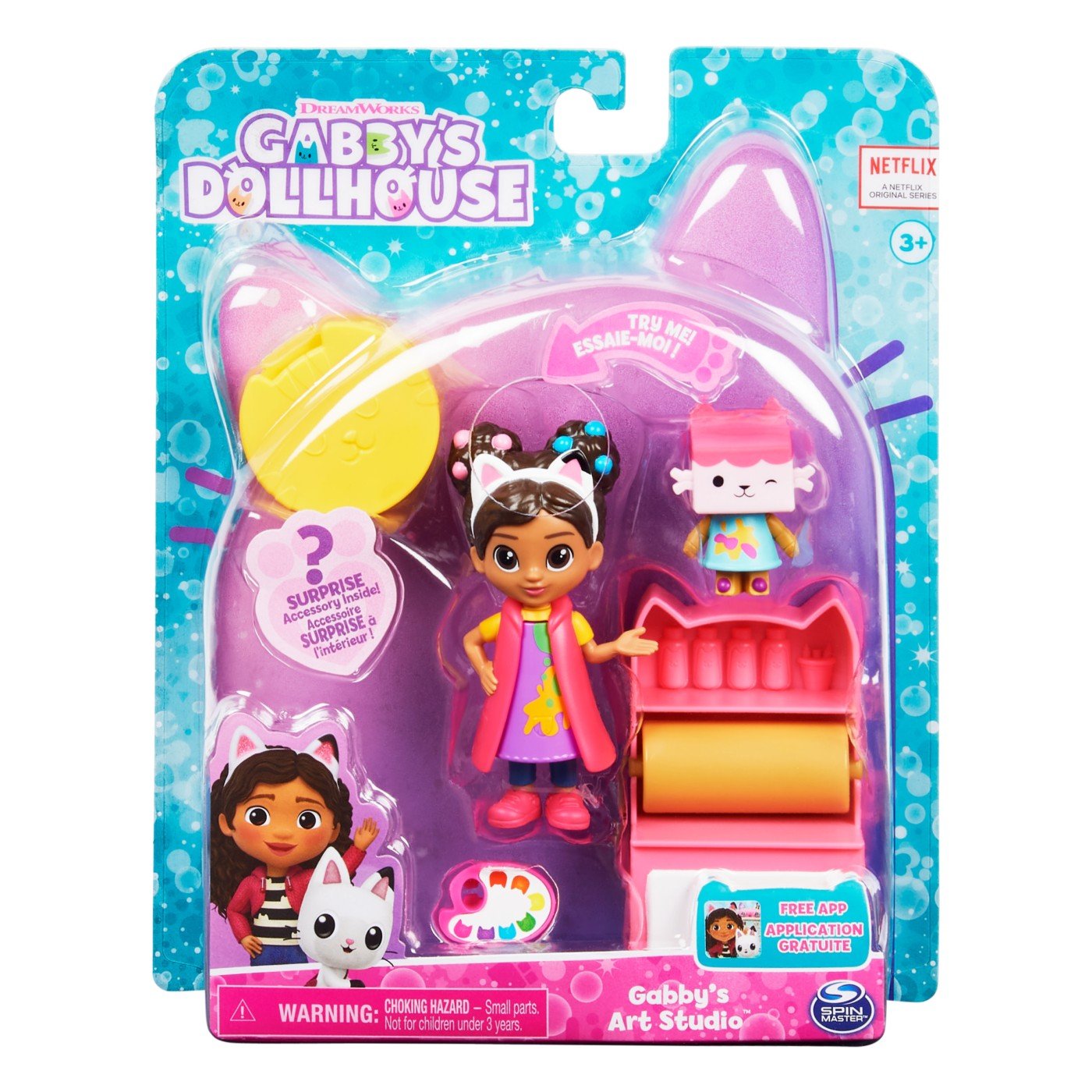 Gabbys Dollhouse set studioul de arta al lui Gabby - Publisol.ro