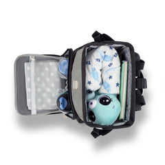 Geanta multifunctionala mamici Kinderkraft molly, black - Publisol.ro