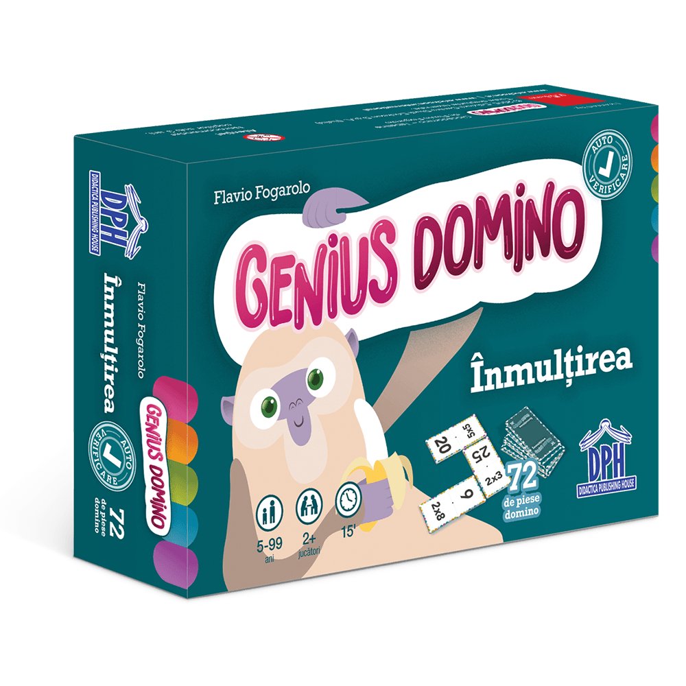 Genius Domino – Inmultirea, de Flavio Fogarolo - Publisol.ro