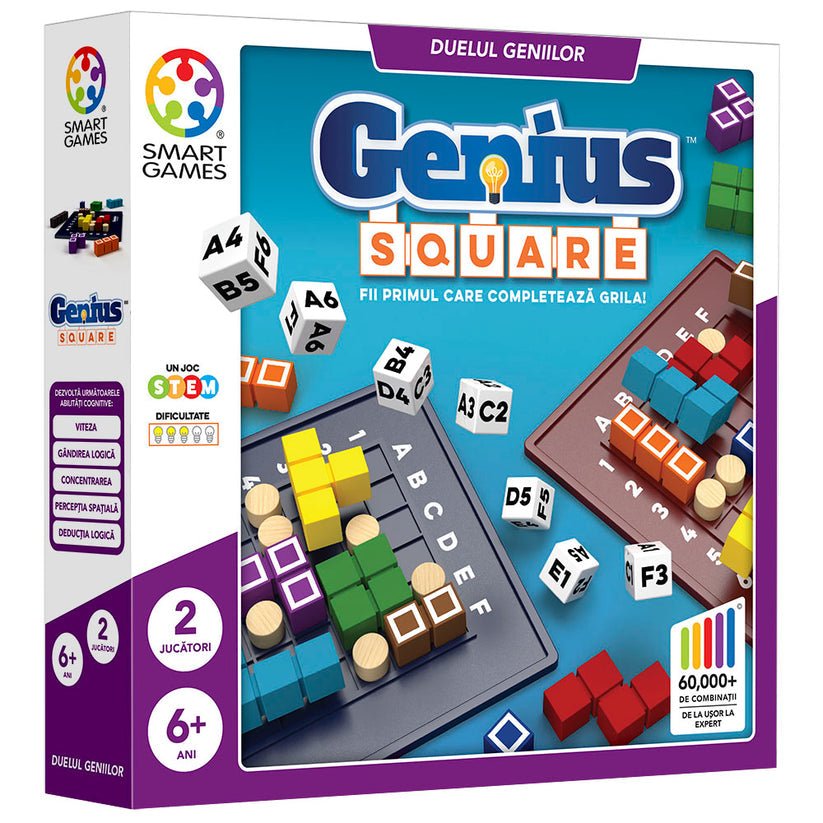 Genius Square, editie lb.romana, Smart Games - Publisol.ro
