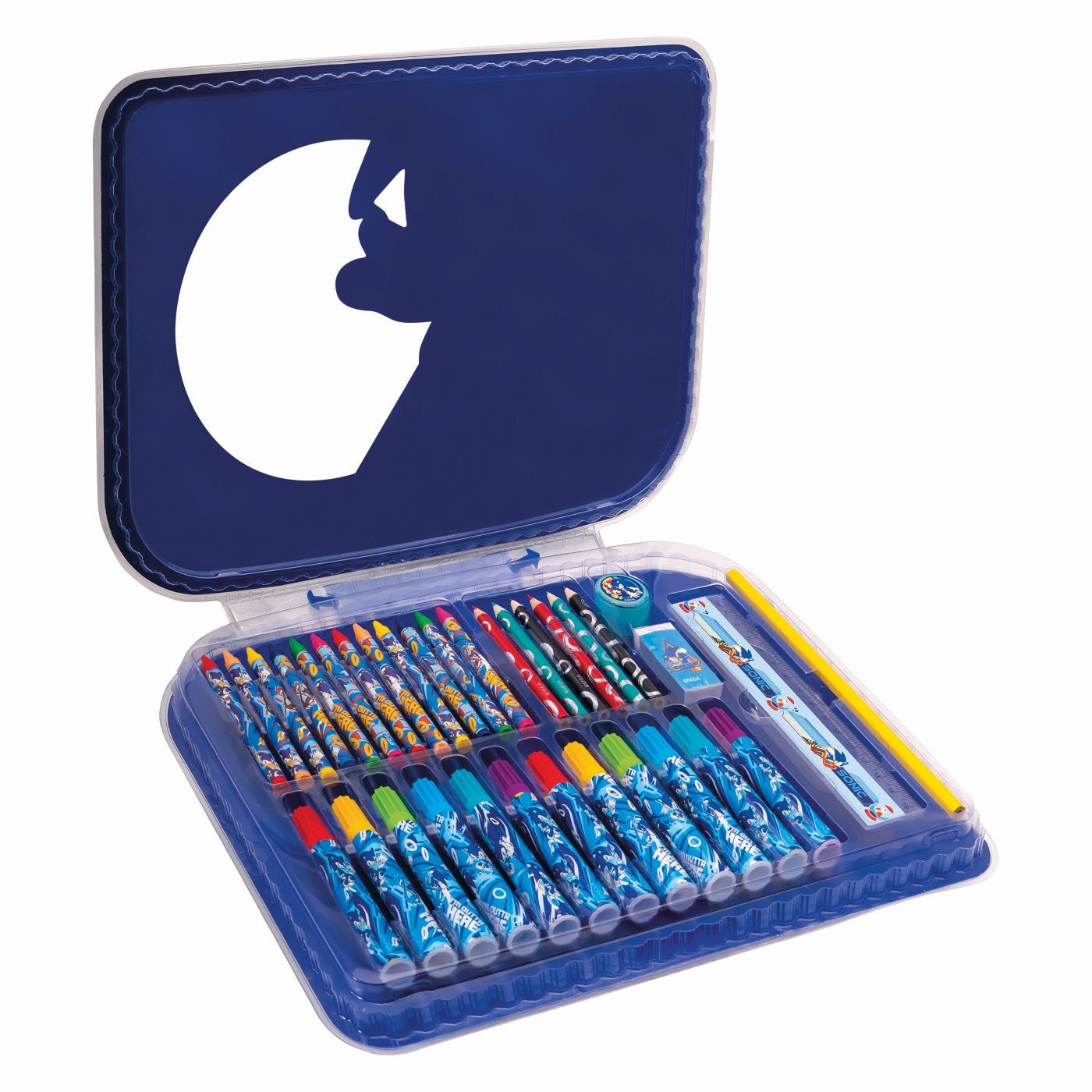 Gentuta pentru desen art case sonic the hedgehog, AS - Publisol.ro