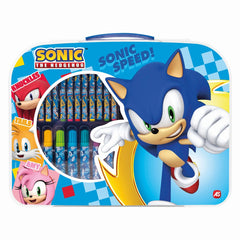 Gentuta pentru desen art case sonic the hedgehog, AS - Publisol.ro