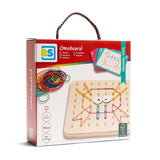 Geoboard, joc creativ cu elastice, BS Toys - Publisol.ro