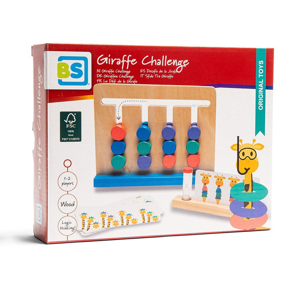 Giraffe Challenge, joc de logica si coordonare, BS Toys - Publisol.ro