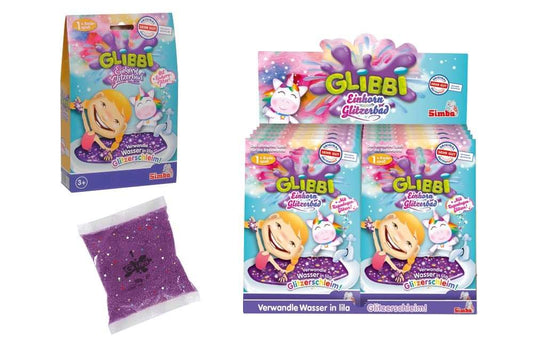 Glibbi slime unicorn cu sclipici, Simba - Publisol.ro