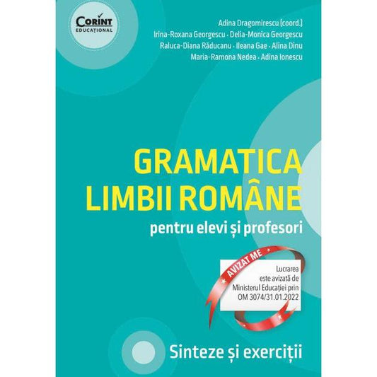 Gramatica limbii române pentru elevi și profesori. Sinteze și exerciții - Publisol.ro
