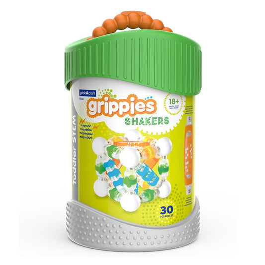 Grippies Shakers, set magnetic senzorial, 30 piese, Guidecraft - Publisol.ro