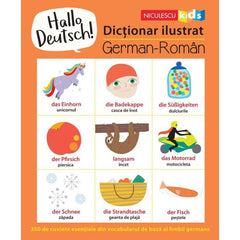HALLO DEUTSCH! Dictionar ilustrat german - roman, de Sam Hutchinson - Publisol.ro