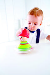Hape clovnul ralph cu sistem hopa mitica, Hape - Publisol.ro