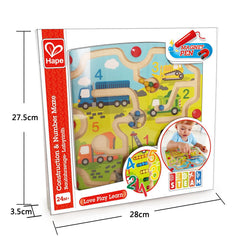 Hape labirint magnetic constructii si numere, Hape - Publisol.ro