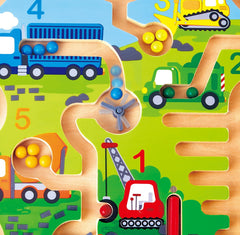 Hape labirint magnetic constructii si numere, Hape - Publisol.ro