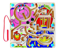 Hape labirint magnetic ferma distractiva, Hape - Publisol.ro
