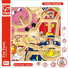 Hape labirint magnetic ferma distractiva, Hape - Publisol.ro
