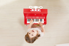 Hape pian electronic rosu cu lumini, Hape - Publisol.ro
