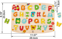 Hape puzzle litere, Hape - Publisol.ro