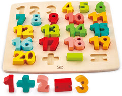 Hape puzzle matematica chunky, Hape - Publisol.ro