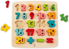 Hape puzzle matematica chunky, Hape - Publisol.ro