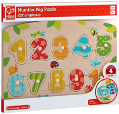 Hape puzzle numere, Hape - Publisol.ro