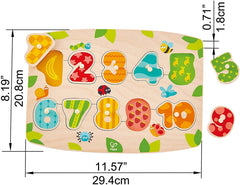 Hape puzzle numere, Hape - Publisol.ro