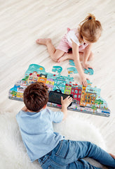 Hape puzzle orasul animat, Hape - Publisol.ro