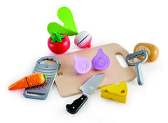 Hape set pentru curatat si taiat legume, Hape - Publisol.ro