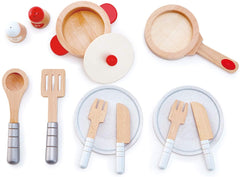 Hape set pentru gatit si servit, Hape - Publisol.ro