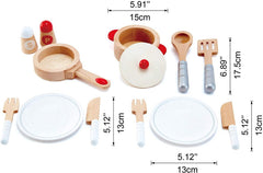 Hape set pentru gatit si servit, Hape - Publisol.ro