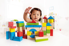 Hape set piese de construit multicolor, Hape - Publisol.ro