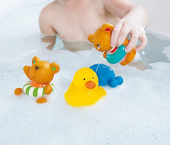 Hape set teddy si prietenii, Hape - Publisol.ro