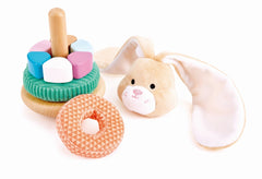Hape turn de stivuire iepuras, Hape - Publisol.ro