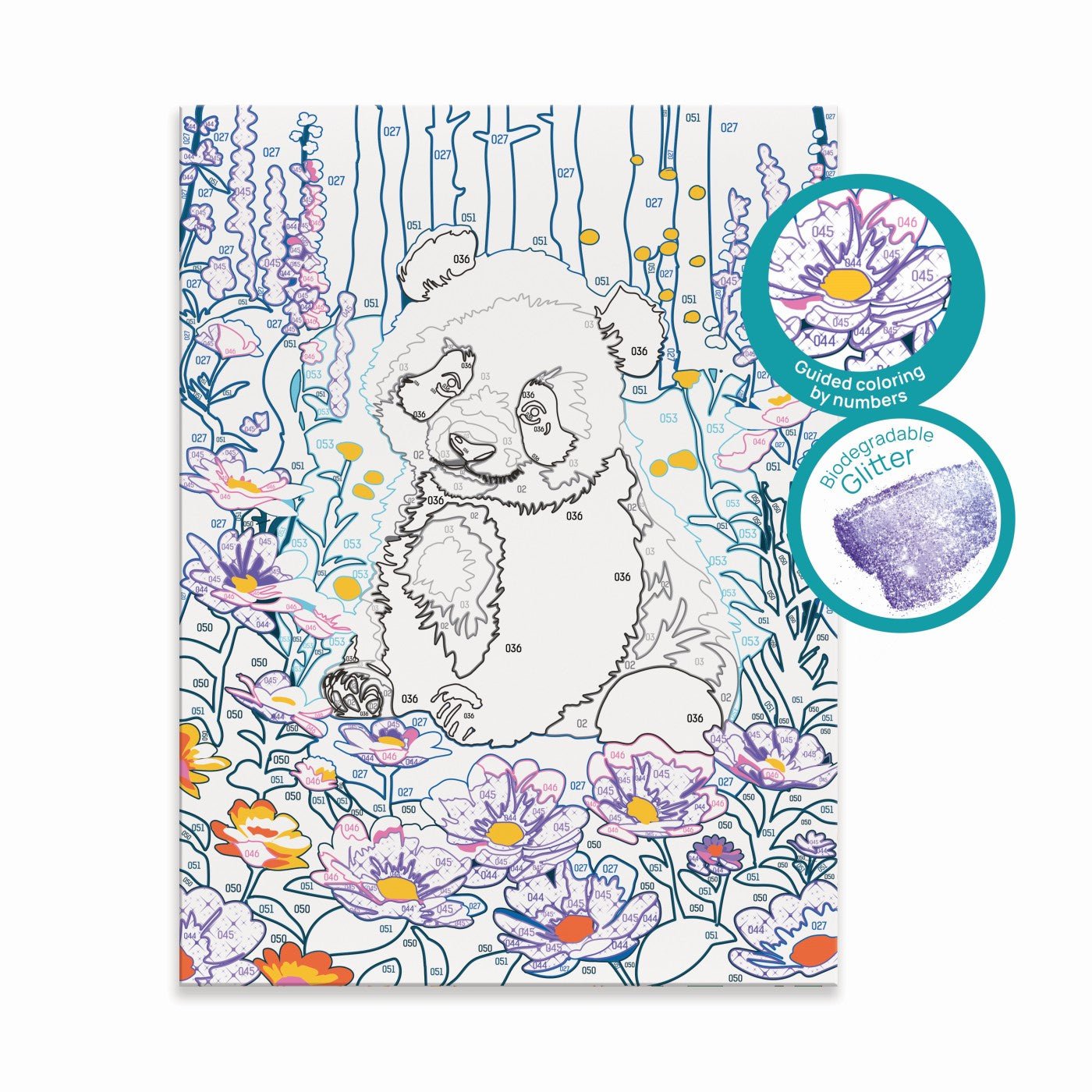 Happi hobbi picteaza inrameaza panda Visator - Publisol.ro
