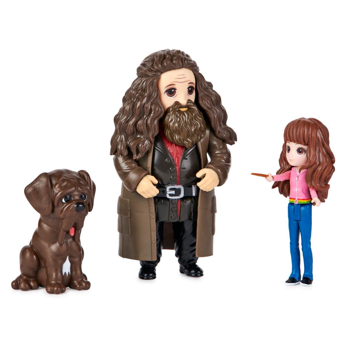 Harry potter set 2 figurine rubeus hagrid si hermione granger, Spin Master - Publisol.ro