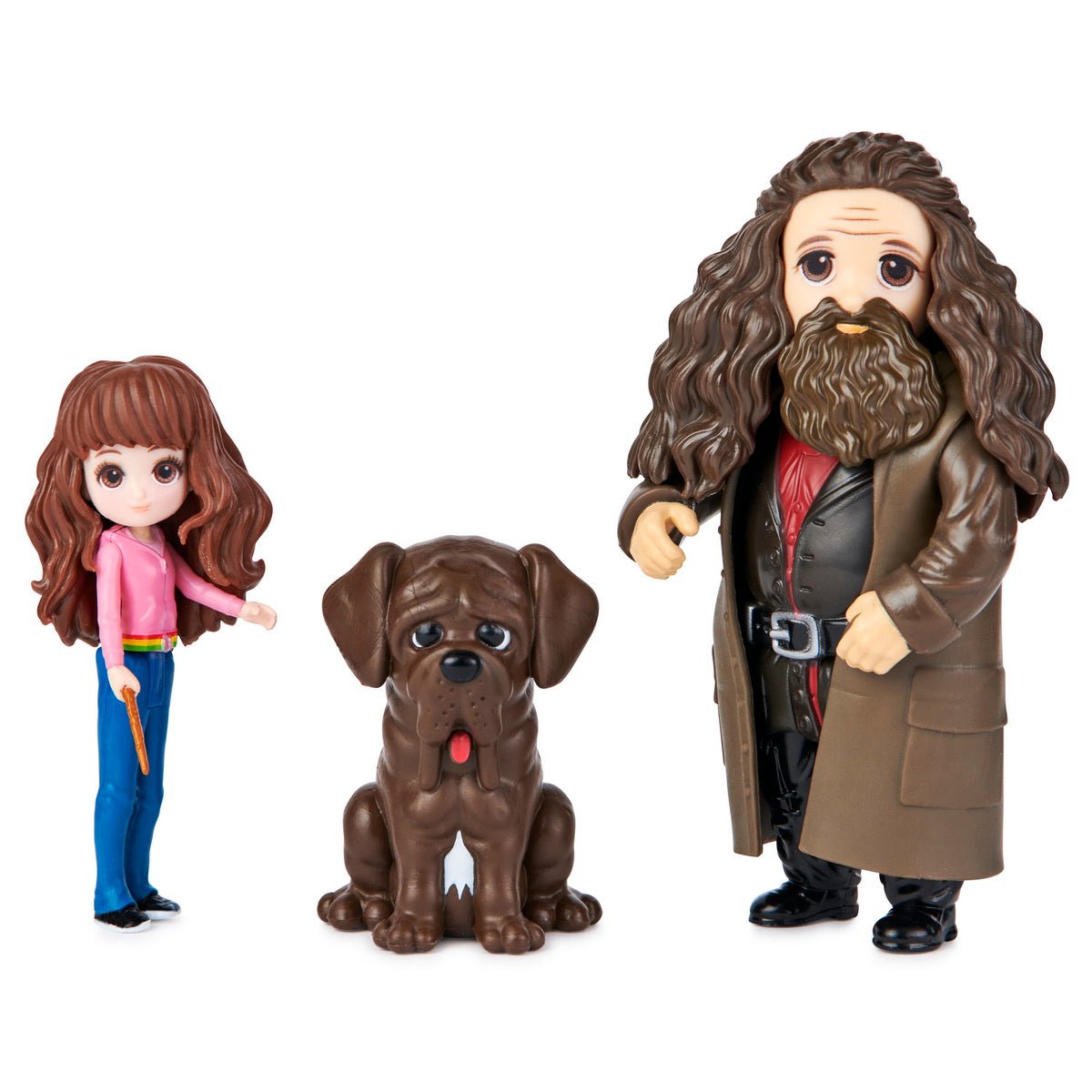 Harry potter set 2 figurine rubeus hagrid si hermione granger, Spin Master - Publisol.ro