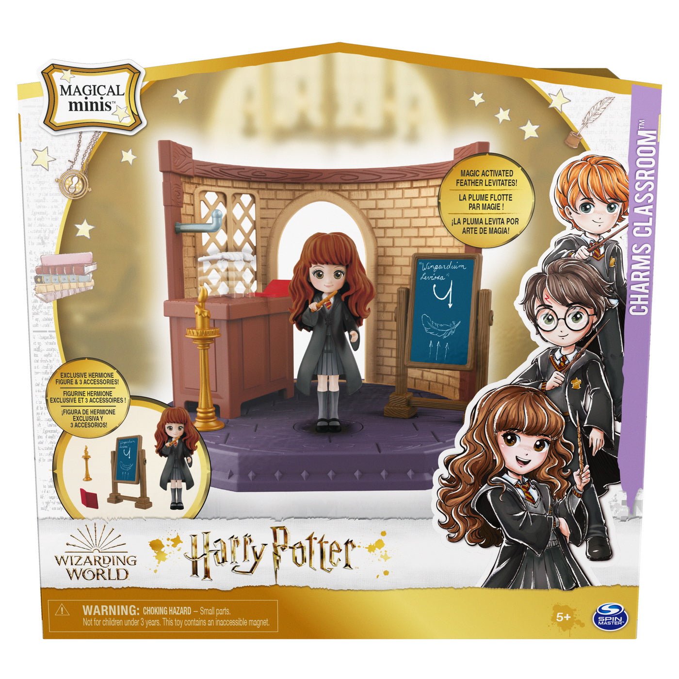 Harry potter set lumea vrajilor sala de clasa, Spin Master - Publisol.ro