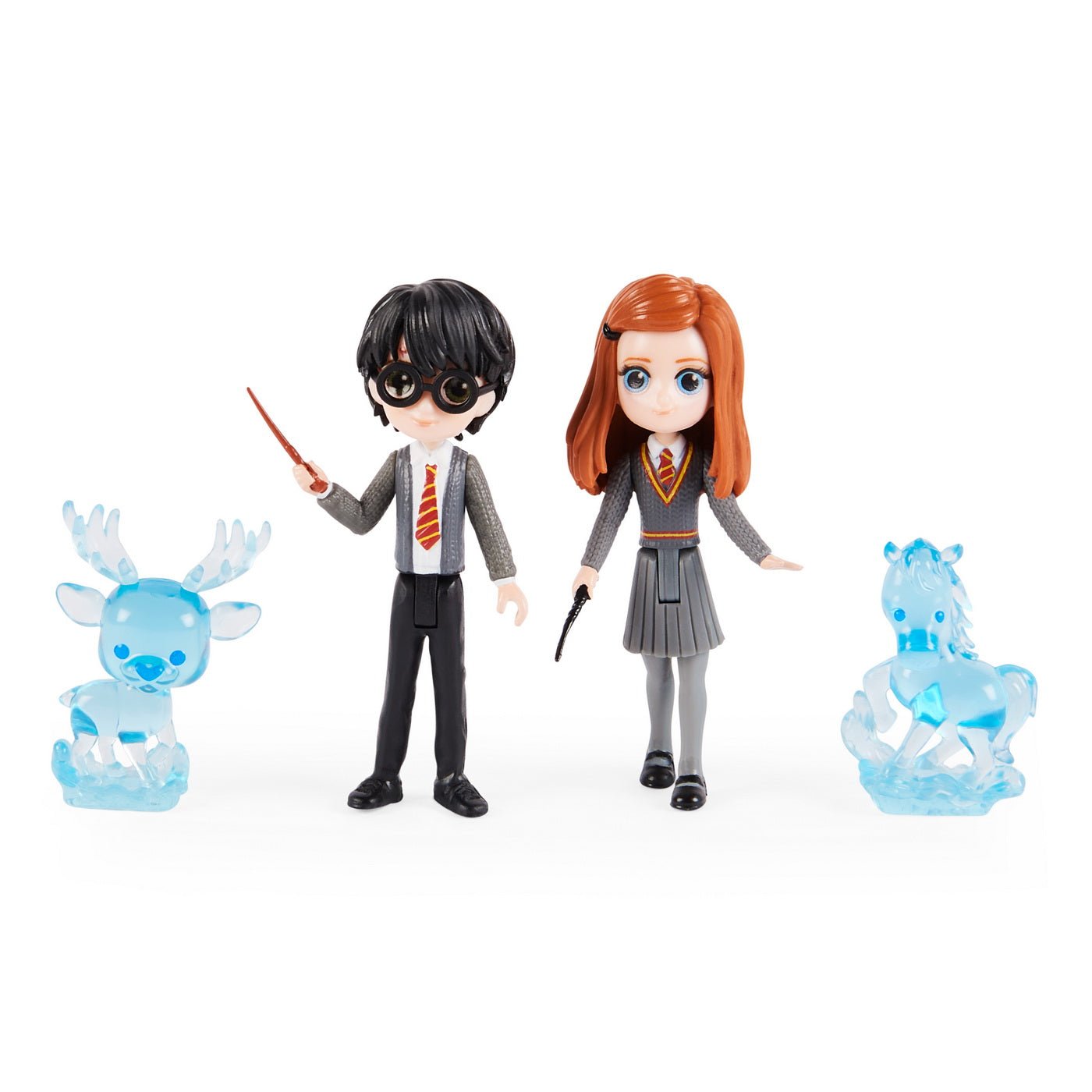 Harry potter wizarding world magical minis set 2 figurine harry potter si ginny weasley, Spin Master - Publisol.ro