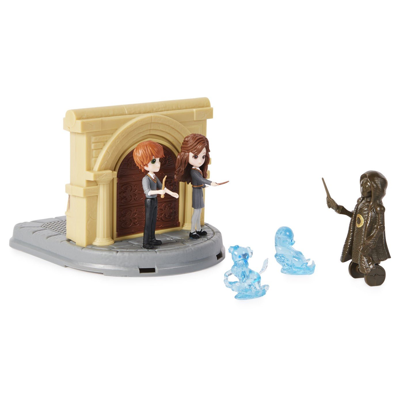 Harry potter wizarding world magical minis set 2 figurine ron wisleay si hermione granger, Spin Master - Publisol.ro