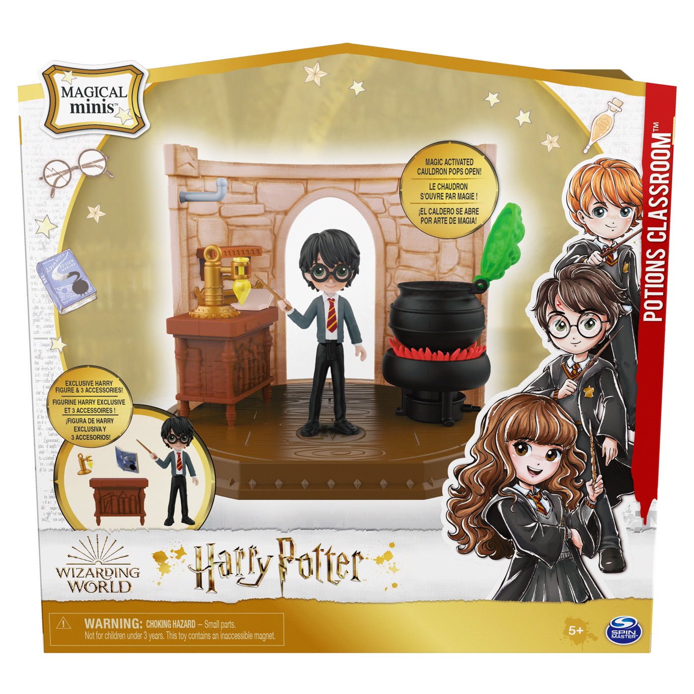 Harry potter wizarding world magical sala de clasa minis potiuni harry potter, Spin Master - Publisol.ro