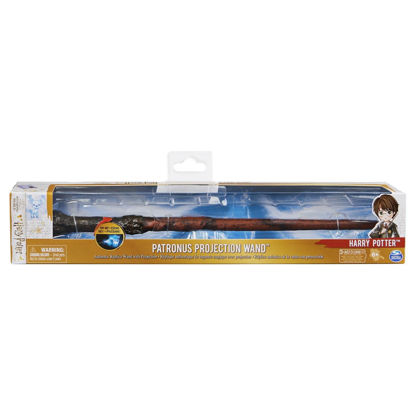 Harry potter wizarding world patronus bagheta magica 33cm, Spin Master - Publisol.ro