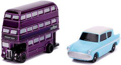 Harry potter2 set 2 masinute the knight bus si ford anglia 1959, Simba - Publisol.ro