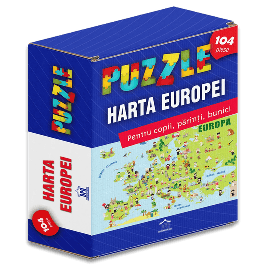 Harta Europei - Puzzle, de DPH - Publisol.ro